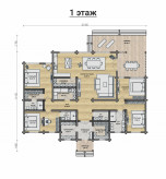 Дом из клееного бруса VZ-463